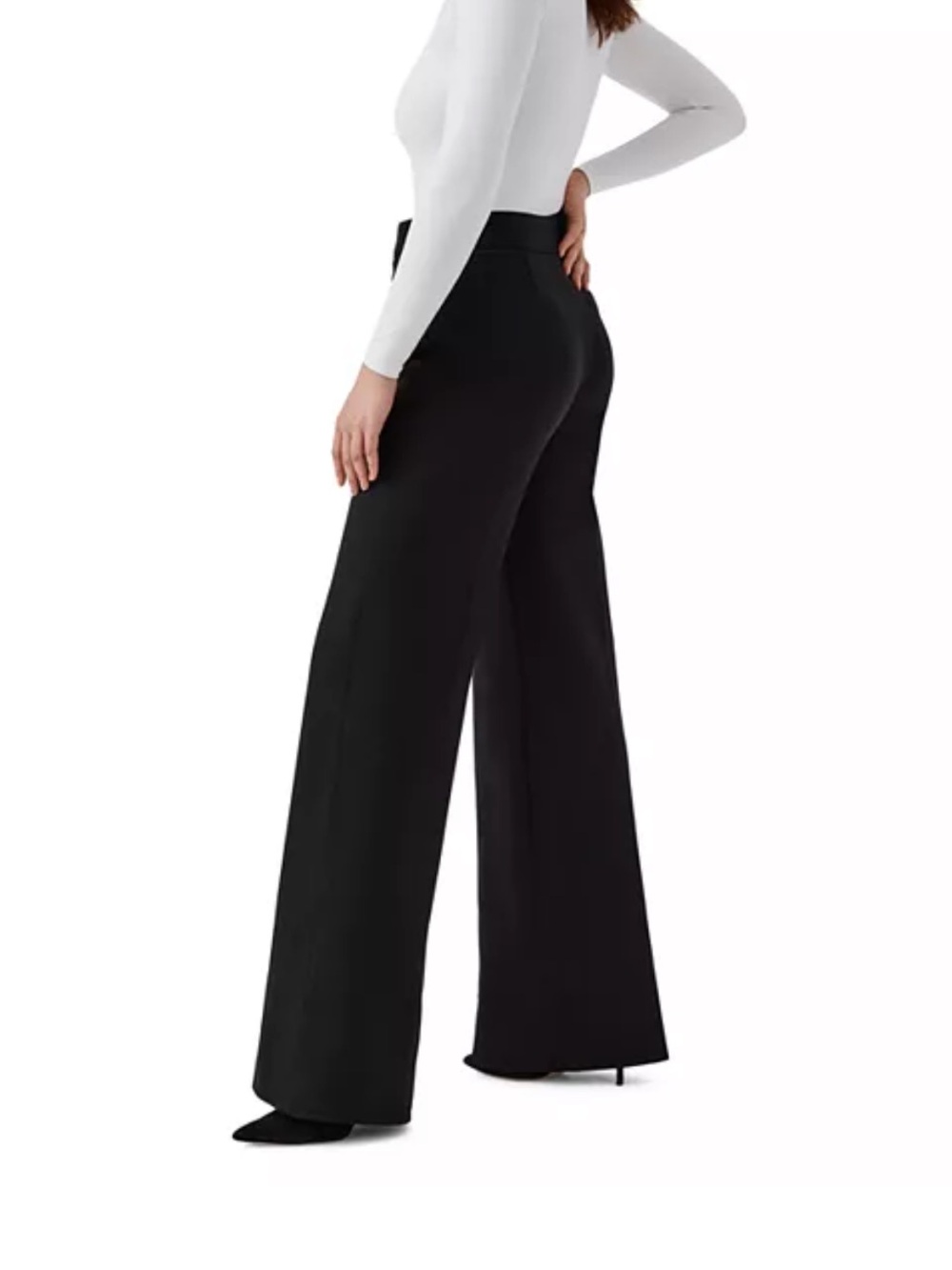 SPANXsmooth PerfectFit Ponte Wide Leg Small Tall NWT